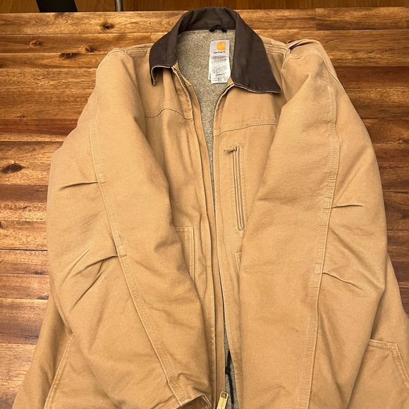 Carhartt Jacket Mens Medium 14806 Coat Sherpa Lined Excellent condition. - Picture 2 of 6